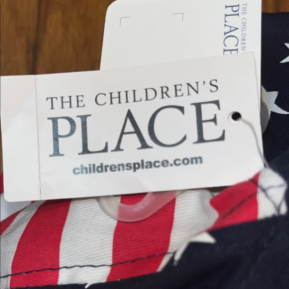 NWT The Children’s Place Kids Patriotic USA Snapback Hat - Navy Red White Small